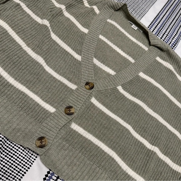 American Eagle Striped Cardigan - Picture 5 of 6